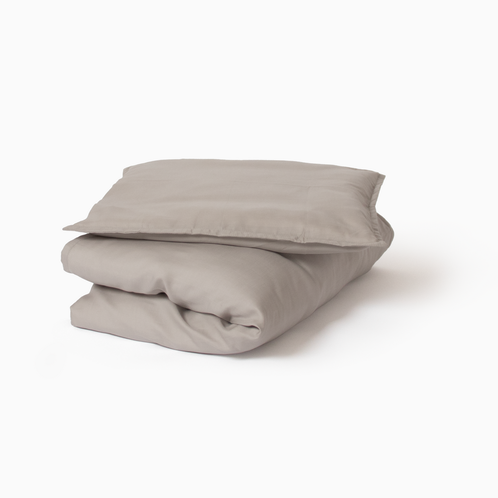 TENCEL™ sengetøj 70 x 100 cm - Cloud Grey